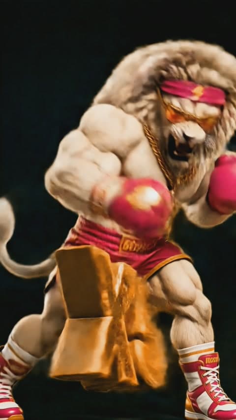 LION X5 BOOSTER ANIMATION