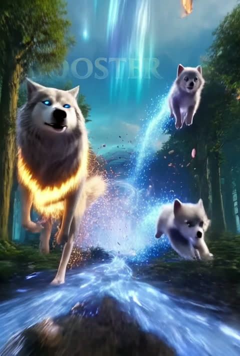 Mother & Baby Wolf Booster X5 Alert