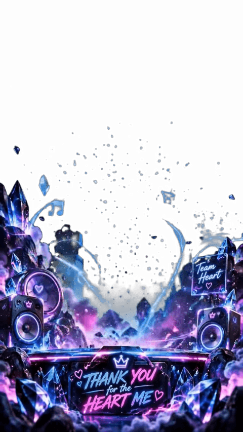 NEON Team Heart DJ (ENG)
