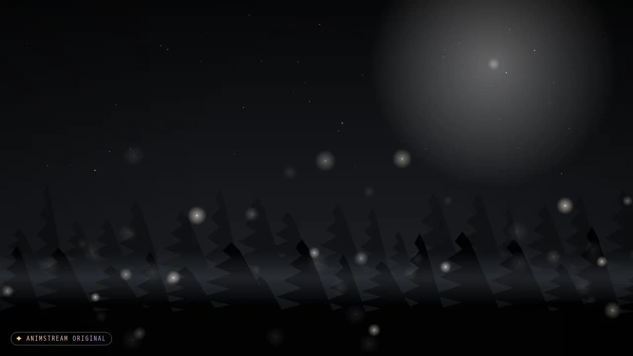 Hintergrund – Ambient Scenes Glühwürmchen Noir