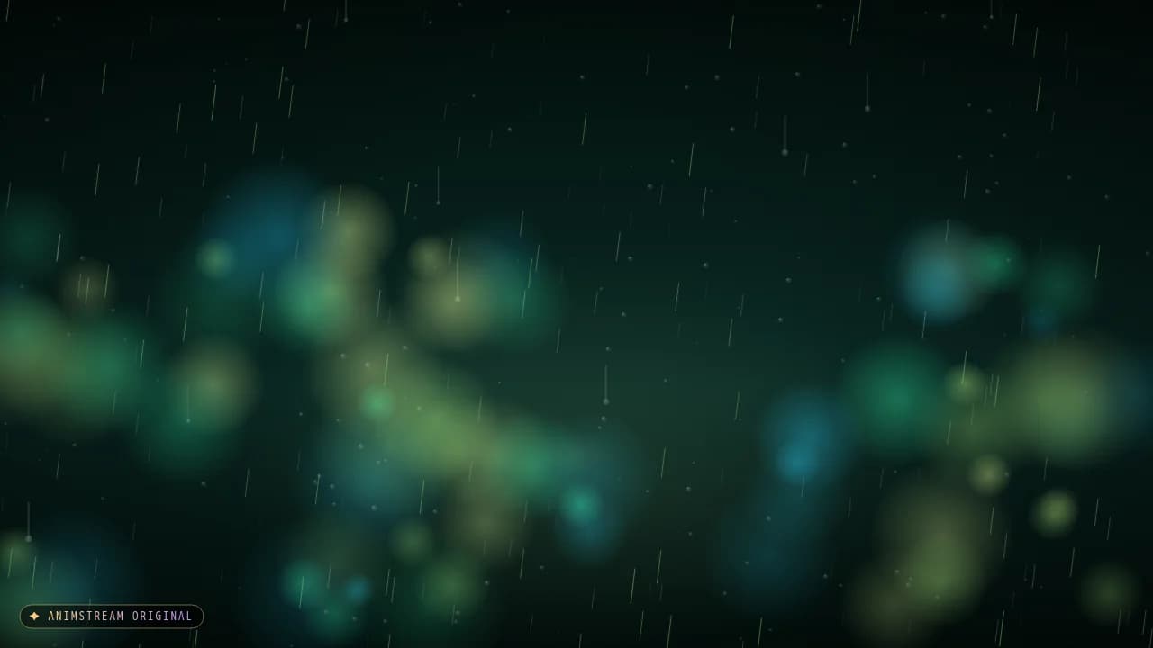 Hintergrund – Ambient Scenes Regen Smaragd