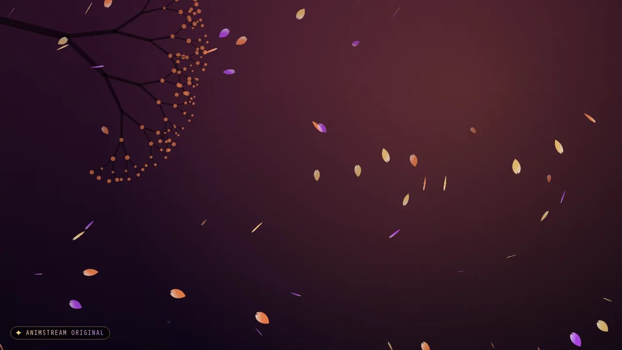Hintergrund – Ambient Scenes Sakura Dämmerung