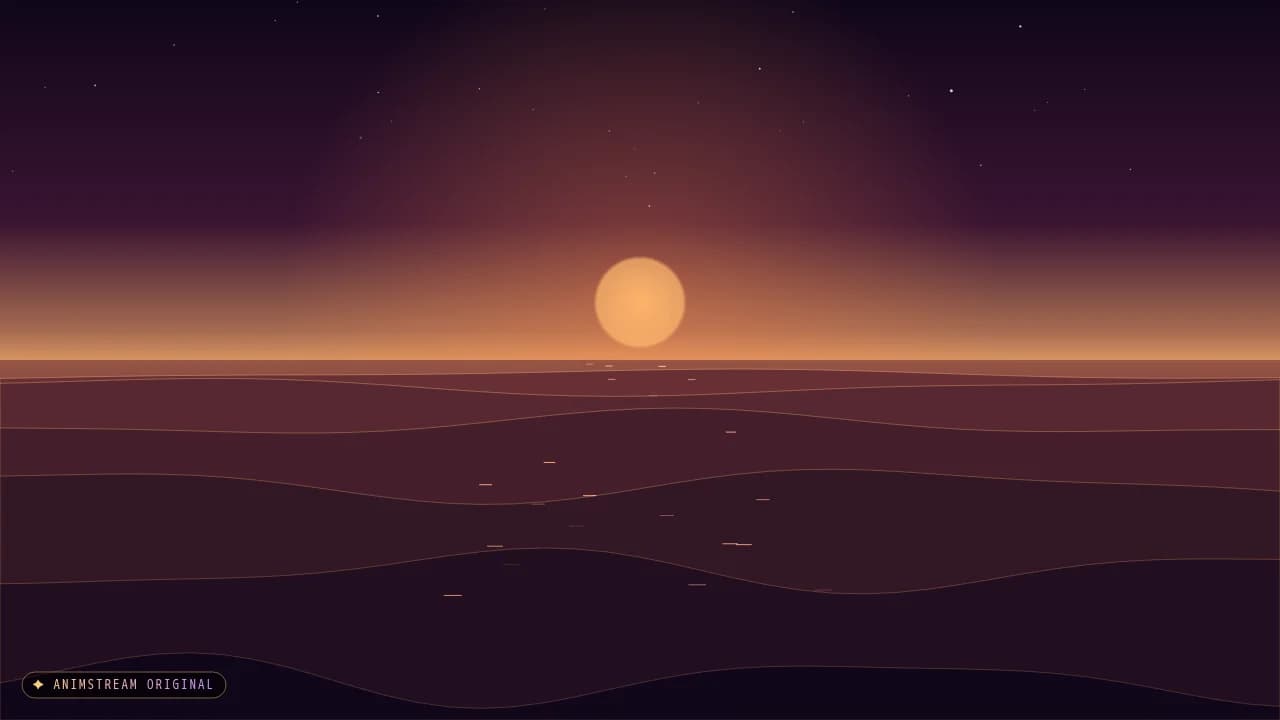 Hintergrund – Ambient Scenes Wellen Dämmerung