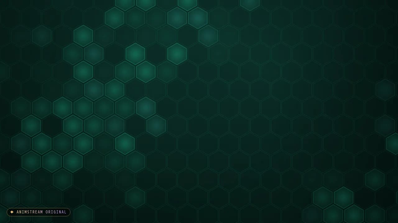 Hintergrund – Calm Patterns Hex Glow Forest