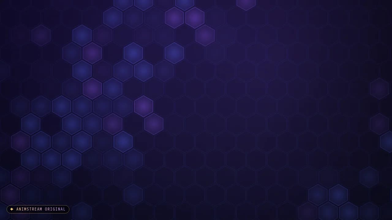 Hintergrund – Calm Patterns Hex Glow Midnight