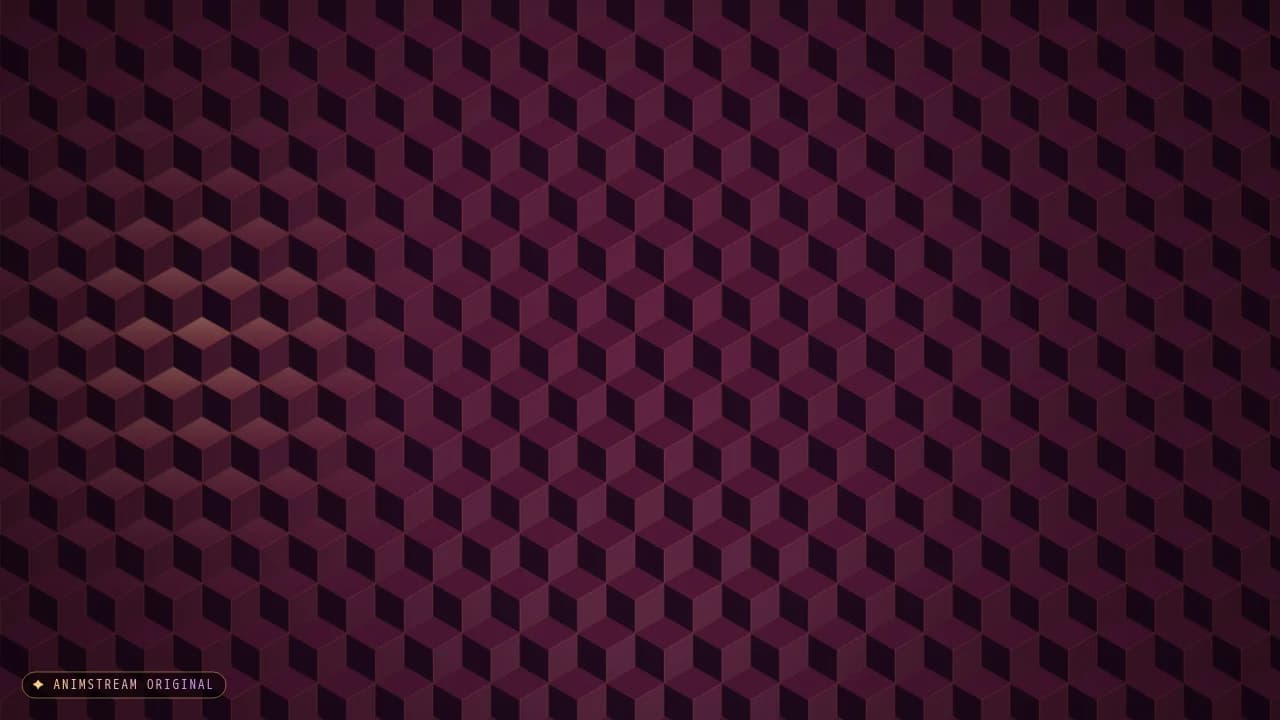 Hintergrund – Calm Patterns Iso Cubes Sunset