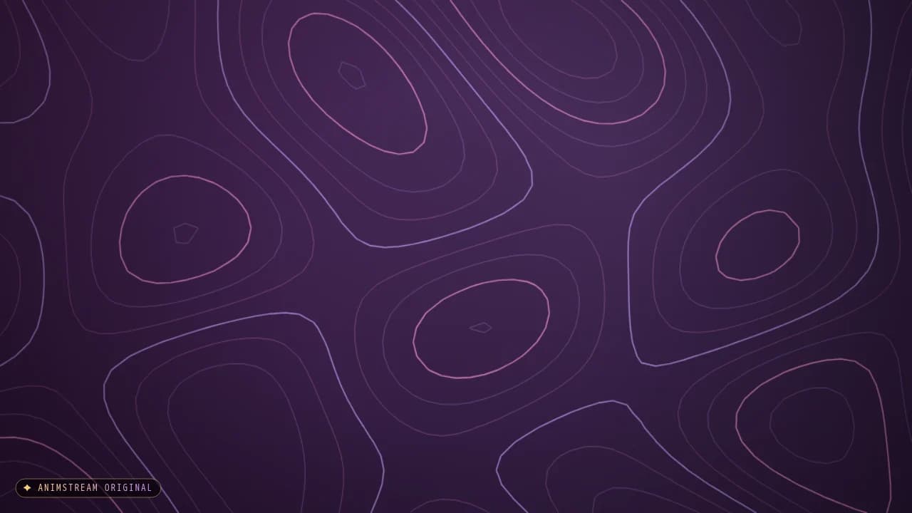 Hintergrund – Calm Patterns Topo Lines Candy