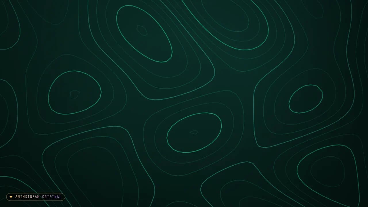 Hintergrund – Calm Patterns Topo Lines Forest