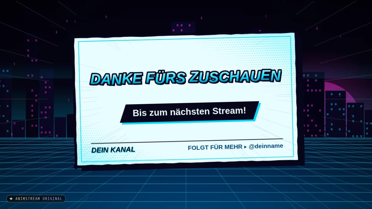 Stream-Ende-Szene – Anime Impact Cyber
