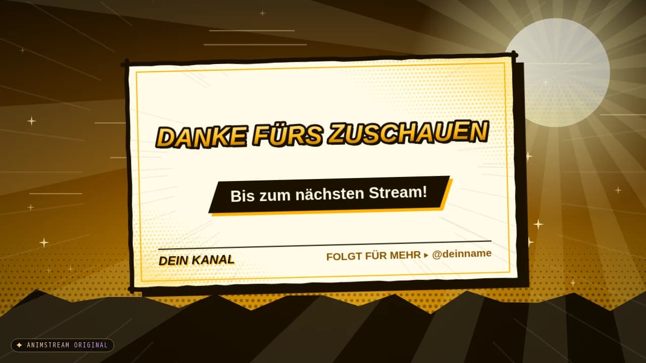 Stream-Ende-Szene – Anime Impact Gold