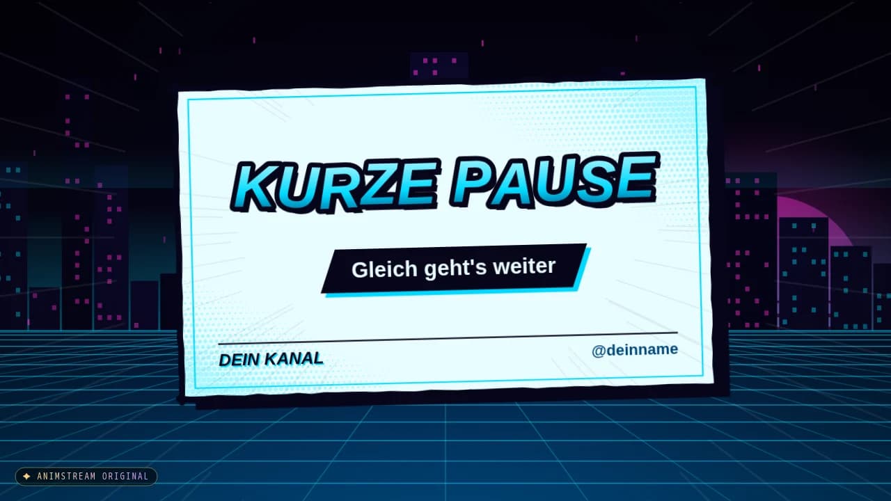 Pause-Szene – Anime Impact Cyber