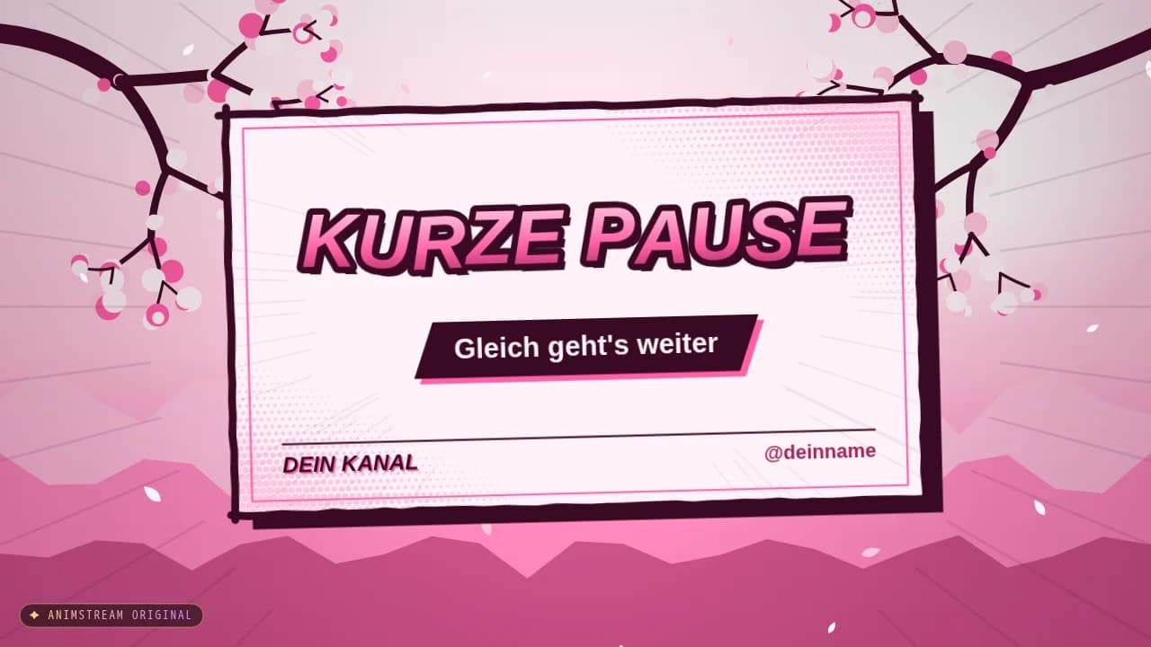 Pause-Szene – Anime Impact Sakura