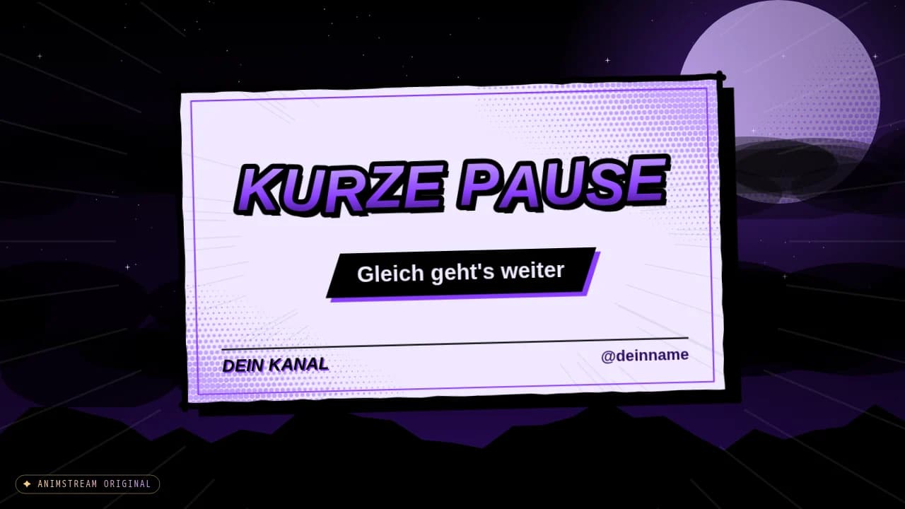 Pause-Szene – Anime Impact Schatten