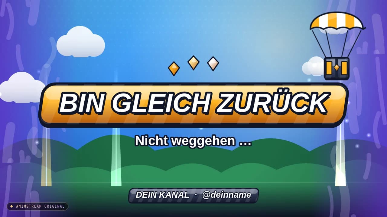 Bin gleich zurück-Szene – Battle Royale Legendär
