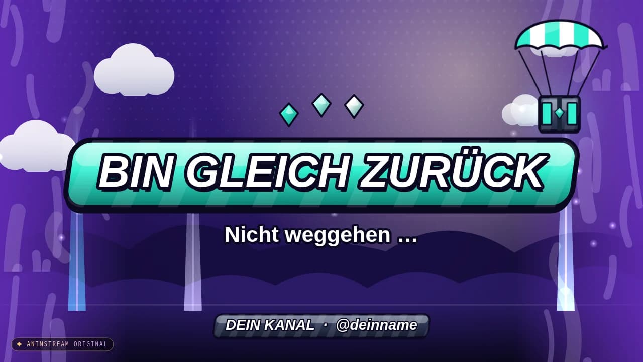 Bin gleich zurück-Szene – Battle Royale Sturm