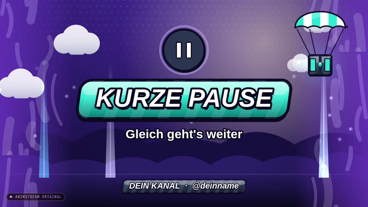 Pause-Szene – Battle Royale Sturm