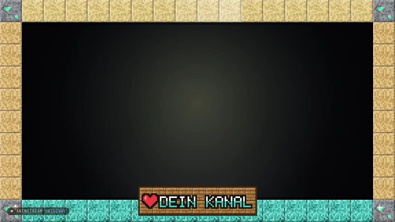 Kamera-Rahmen – Blockcraft Ozean
