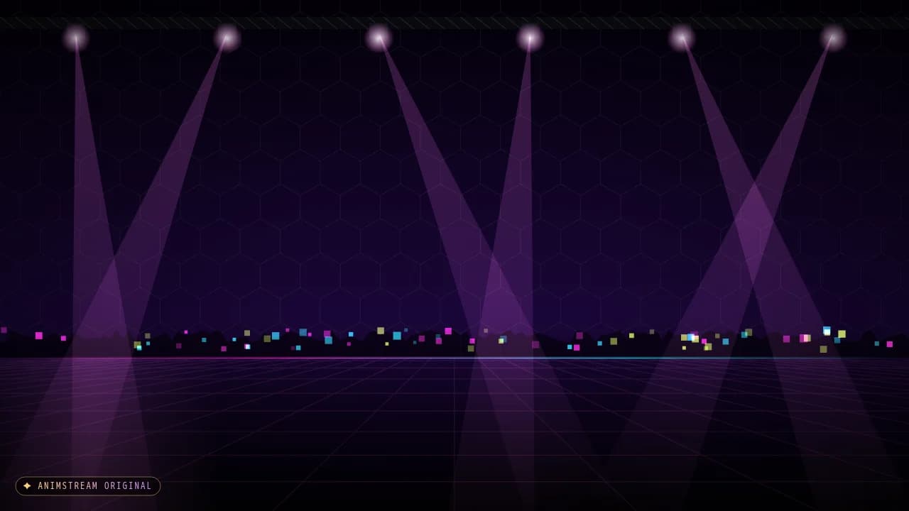 Hintergrund – Esports Broadcast Neon