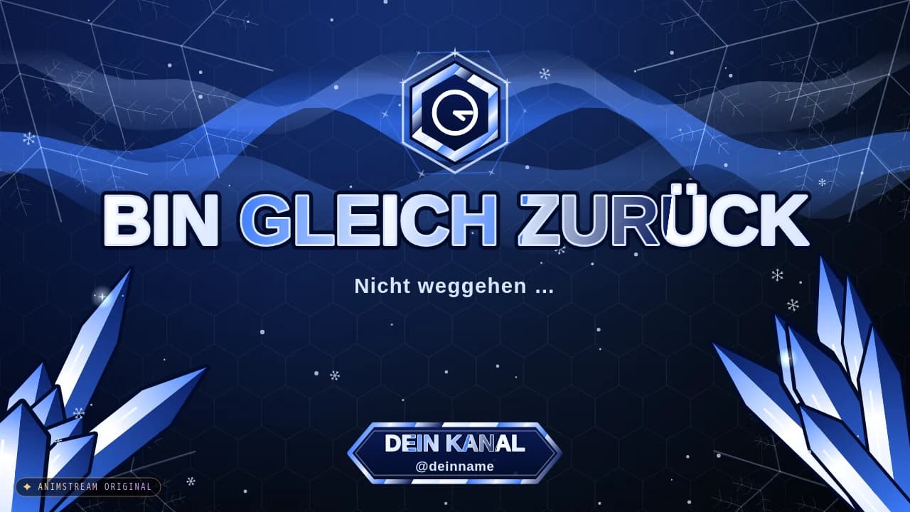 Bin gleich zurück-Szene – Frost Shatter Arktis