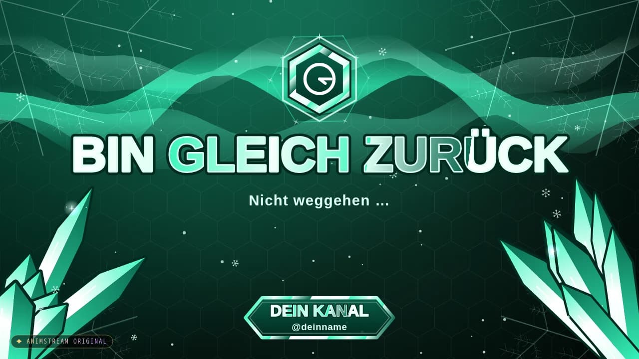 Bin gleich zurück-Szene – Frost Shatter Minze