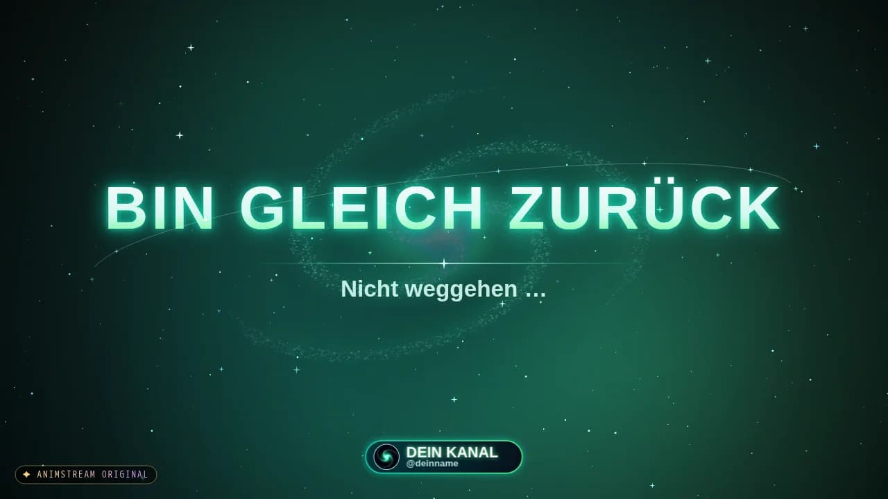 Bin gleich zurück-Szene – Galaxy Portal Aurora