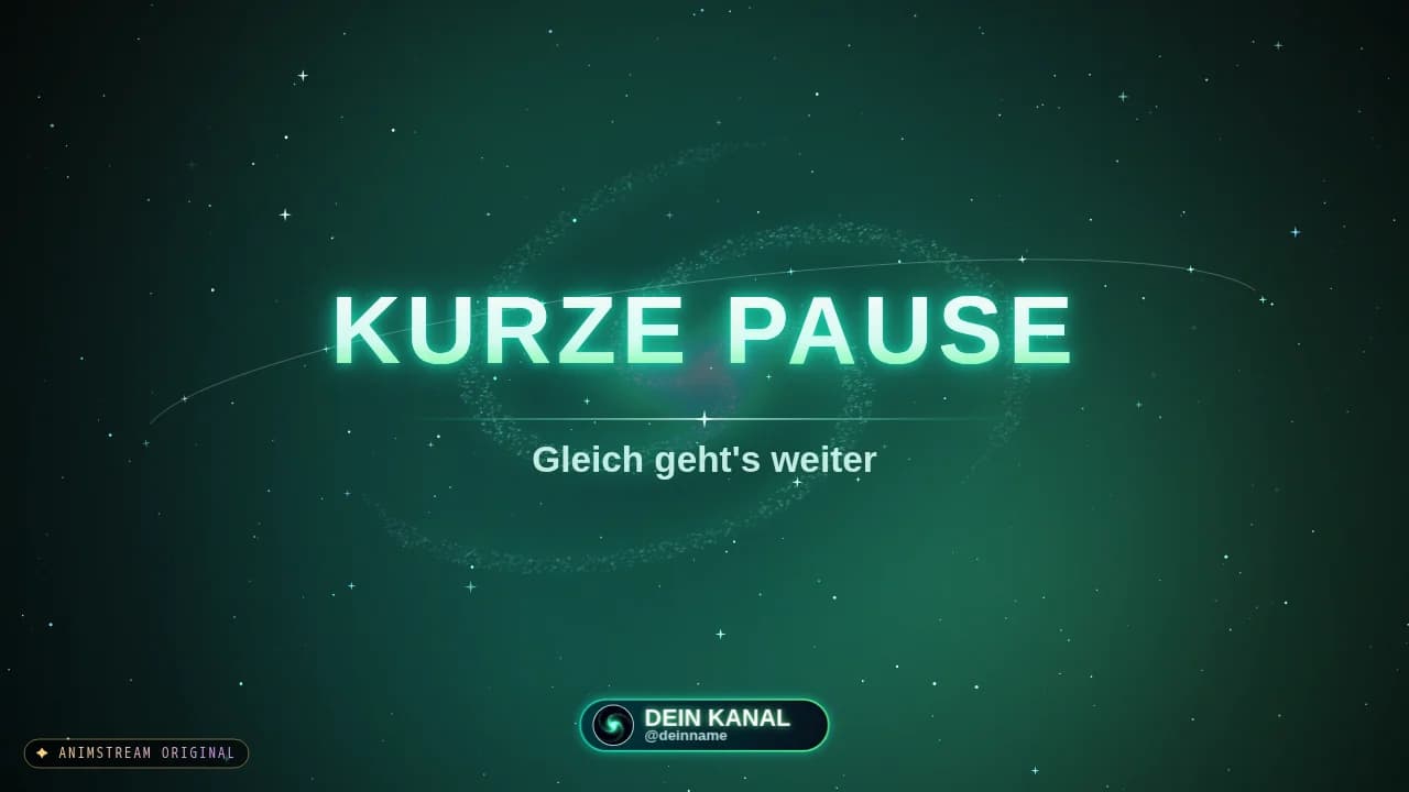 Pause-Szene – Galaxy Portal Aurora