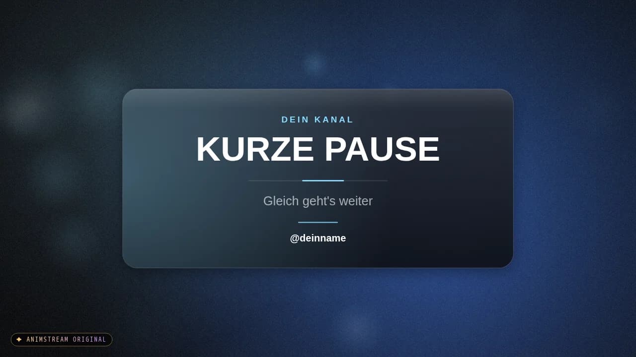 Pause-Szene – Glass Toast Ice