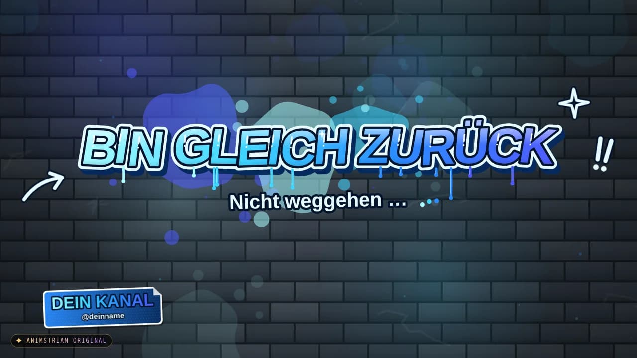 Bin gleich zurück-Szene – Graffiti Tag Ocean
