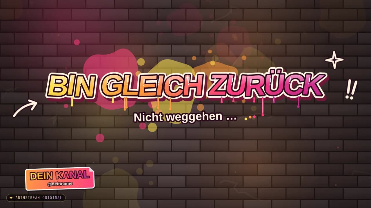 Bin gleich zurück-Szene – Graffiti Tag Sunset
