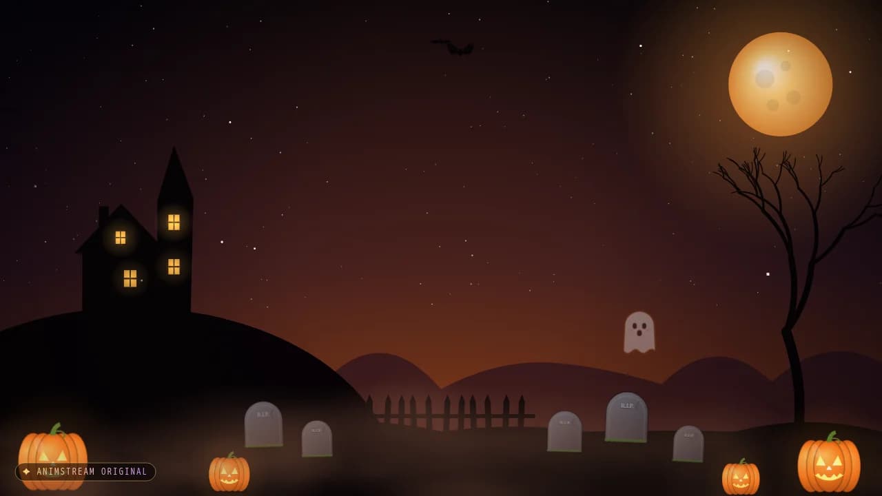 Hintergrund – Halloween Kürbis