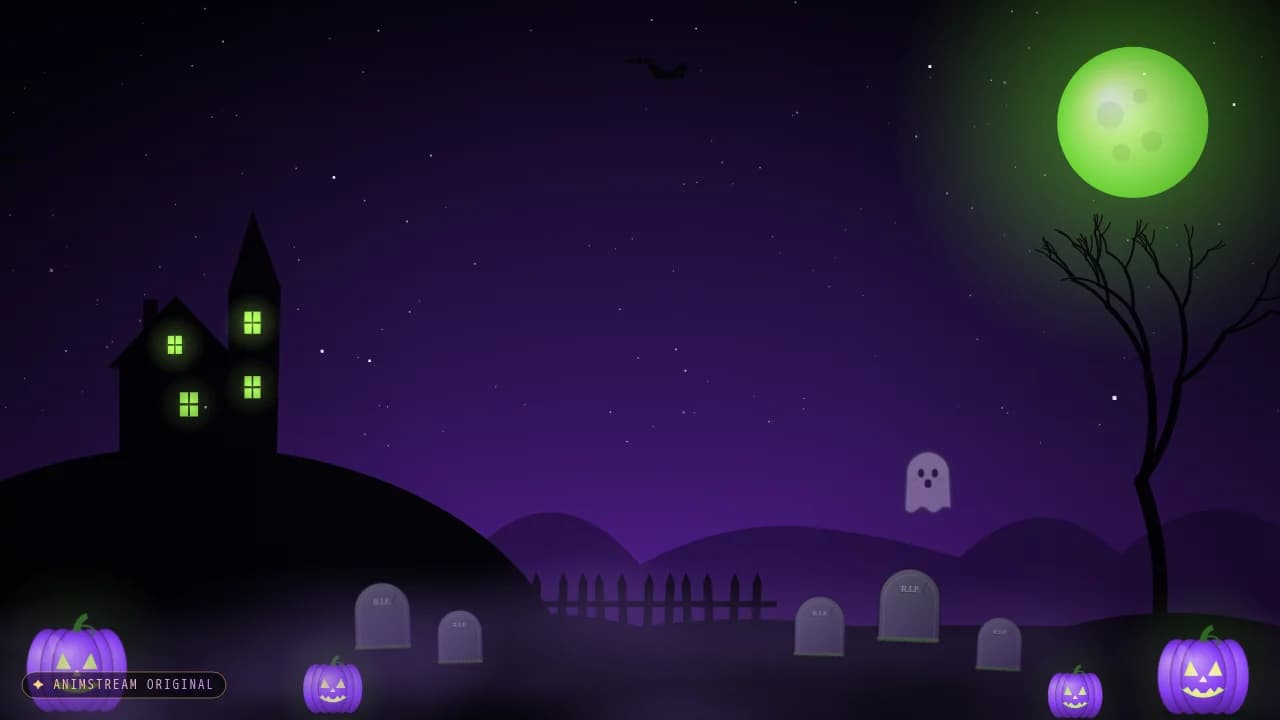 Hintergrund – Halloween Hexennacht