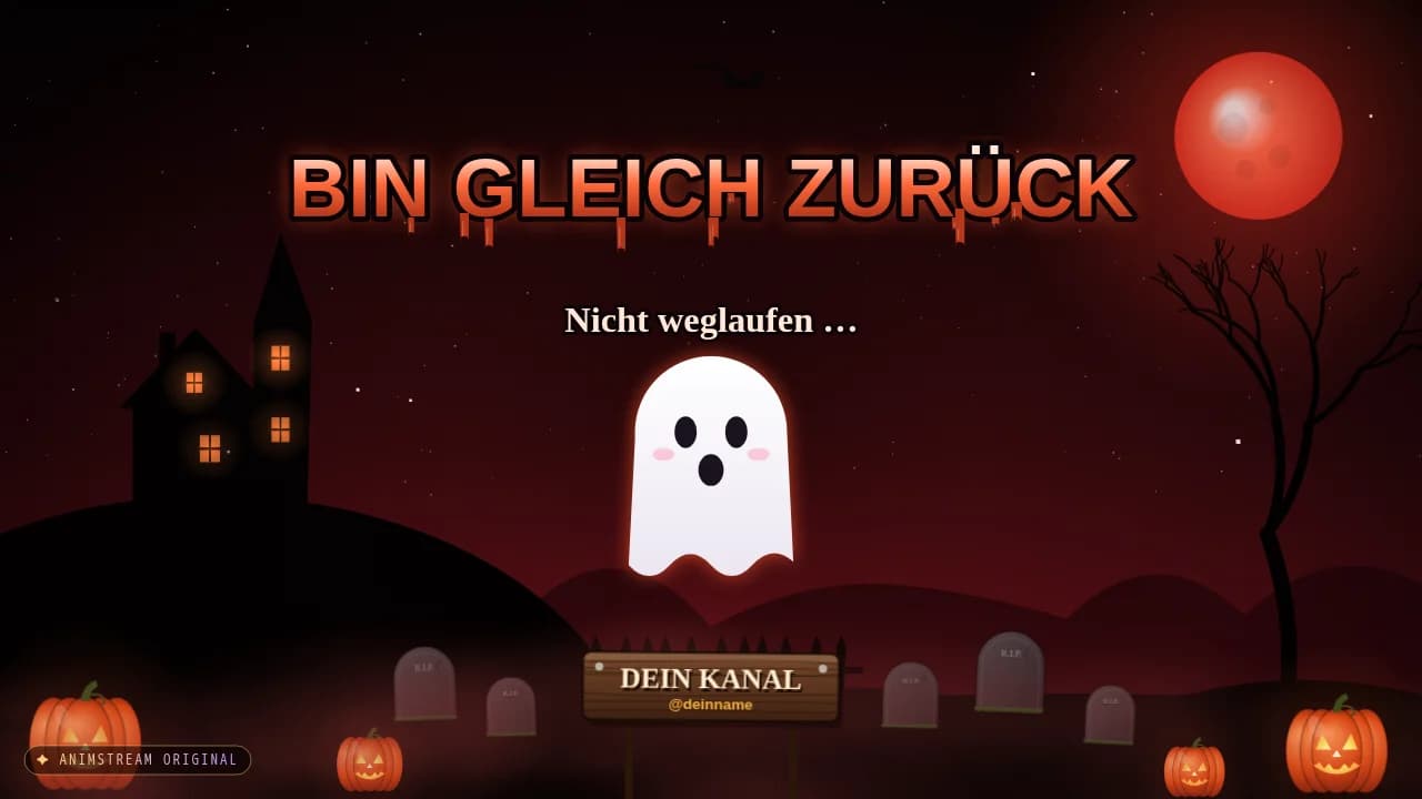 Bin gleich zurück-Szene – Halloween Blutmond