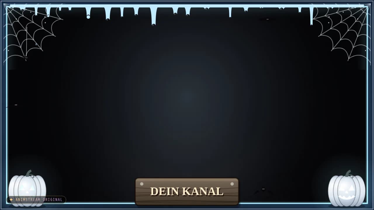 Kamera-Rahmen – Halloween Geisterblau