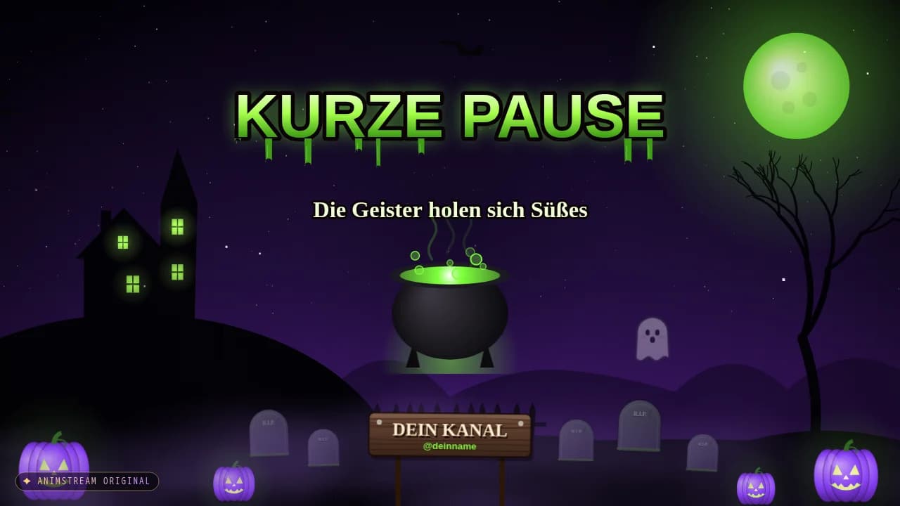 Pause-Szene – Halloween Hexennacht