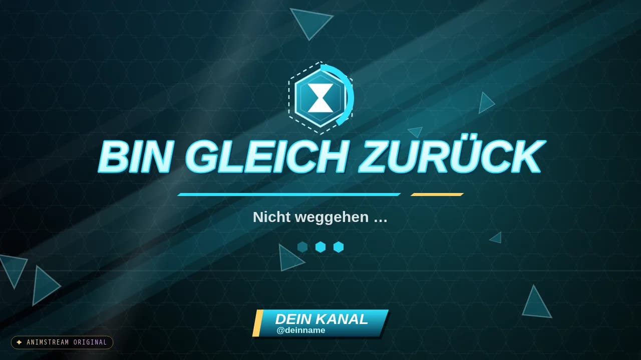 Bin gleich zurück-Szene – Hero Arena Cyan