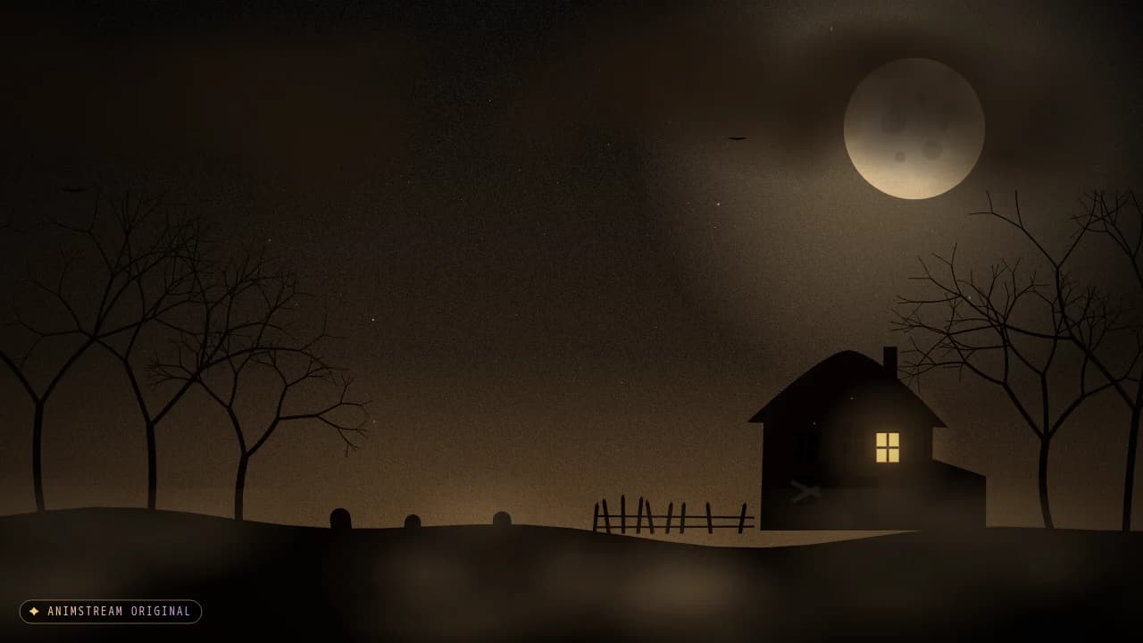 Hintergrund – Horror Night Sepia