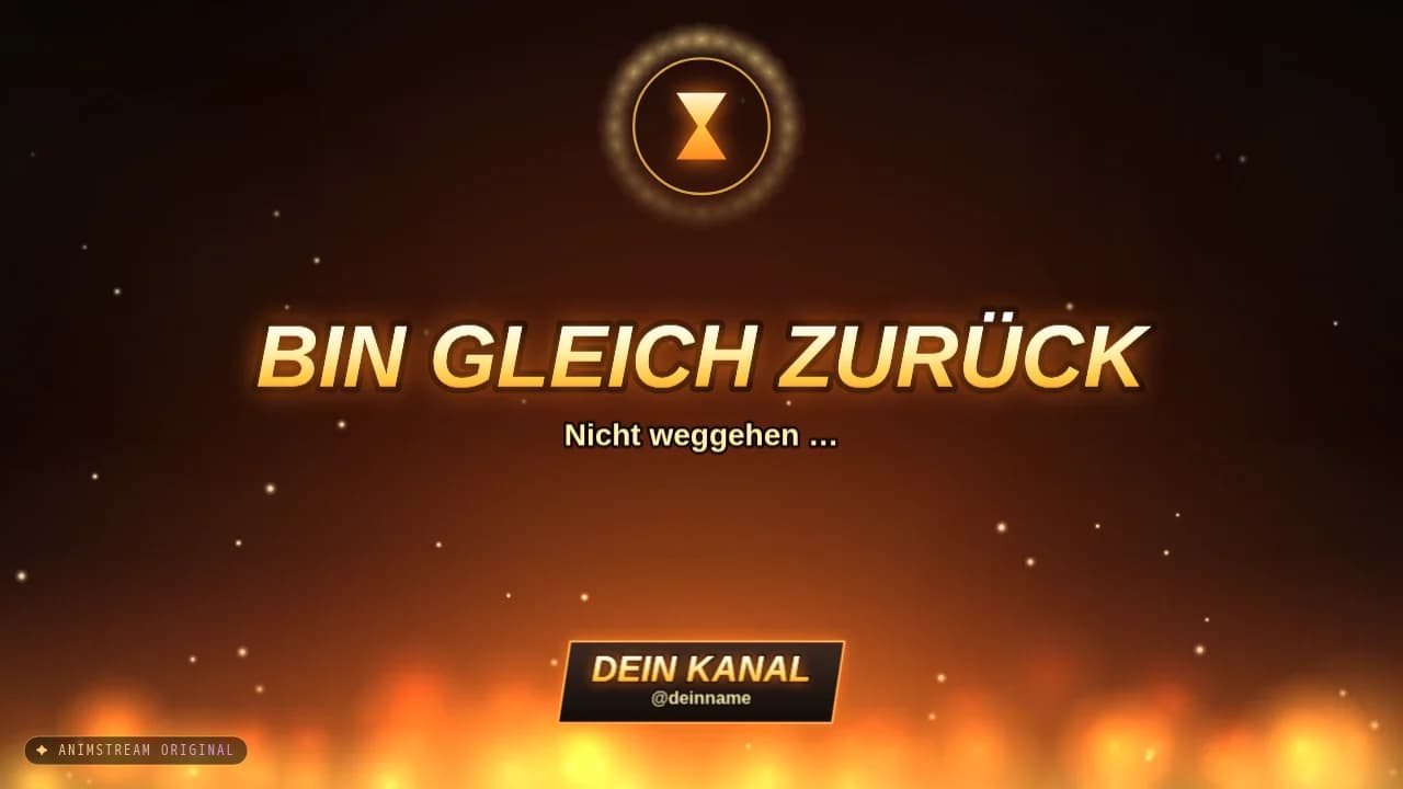 Bin gleich zurück-Szene – Inferno Feuer