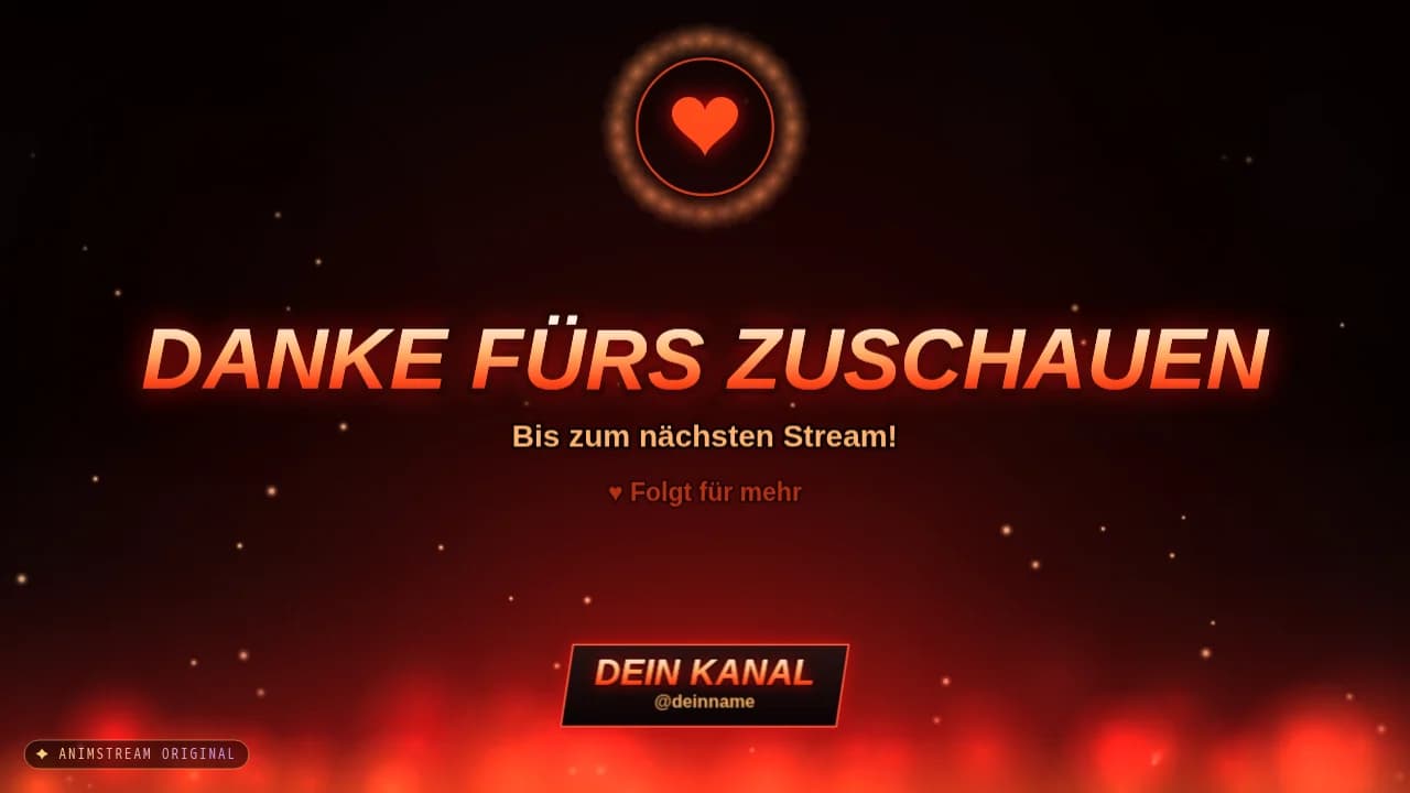 Stream-Ende-Szene – Inferno Höllenfeuer