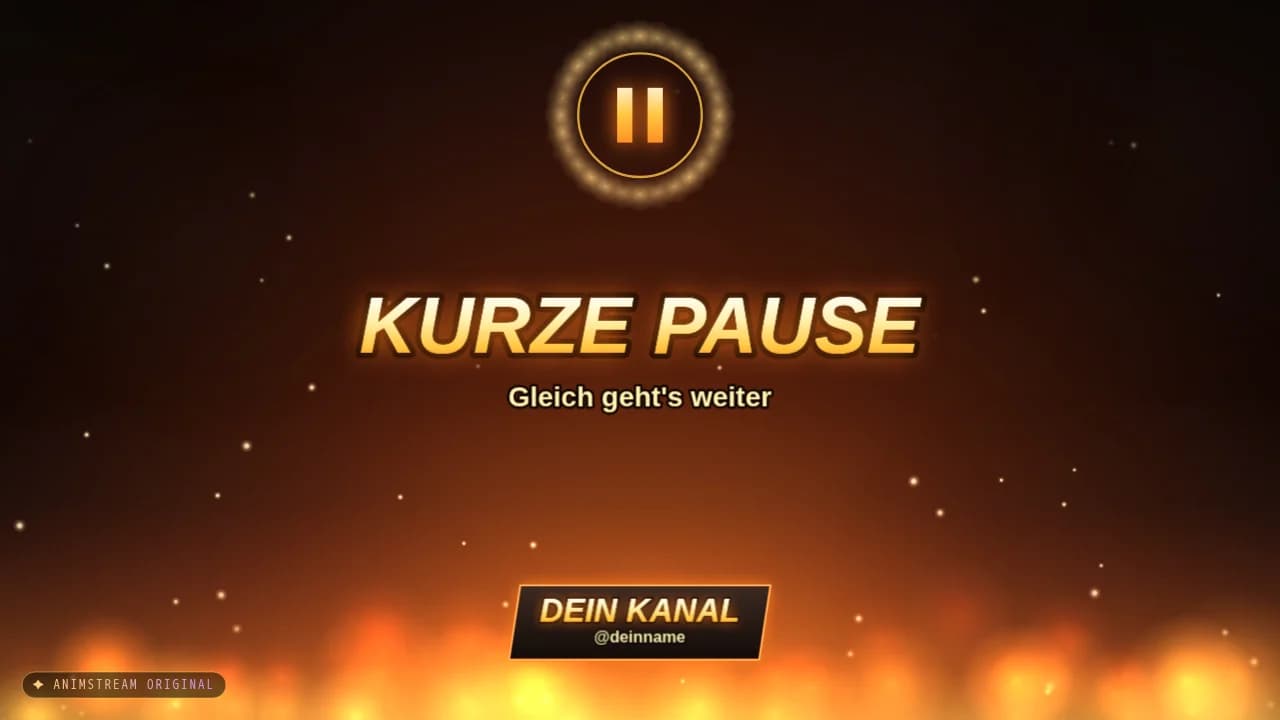 Pause-Szene – Inferno Feuer