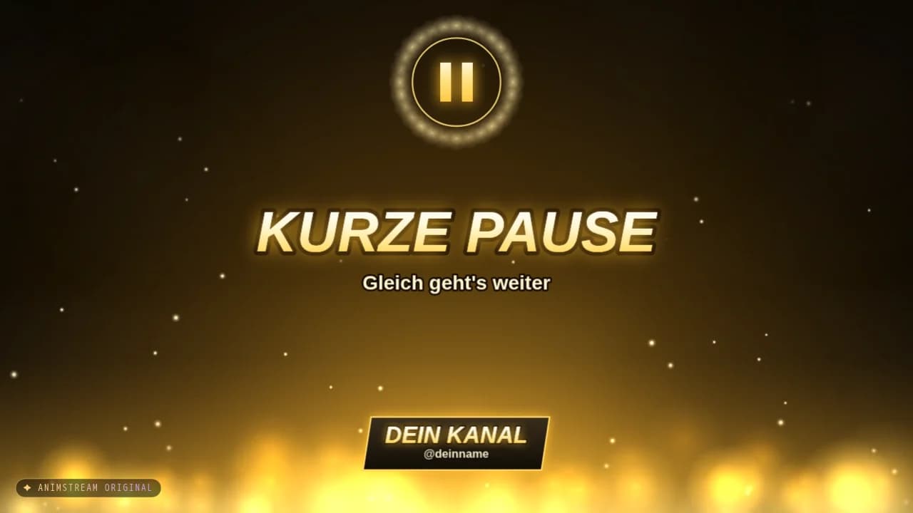 Pause-Szene – Inferno Goldfeuer