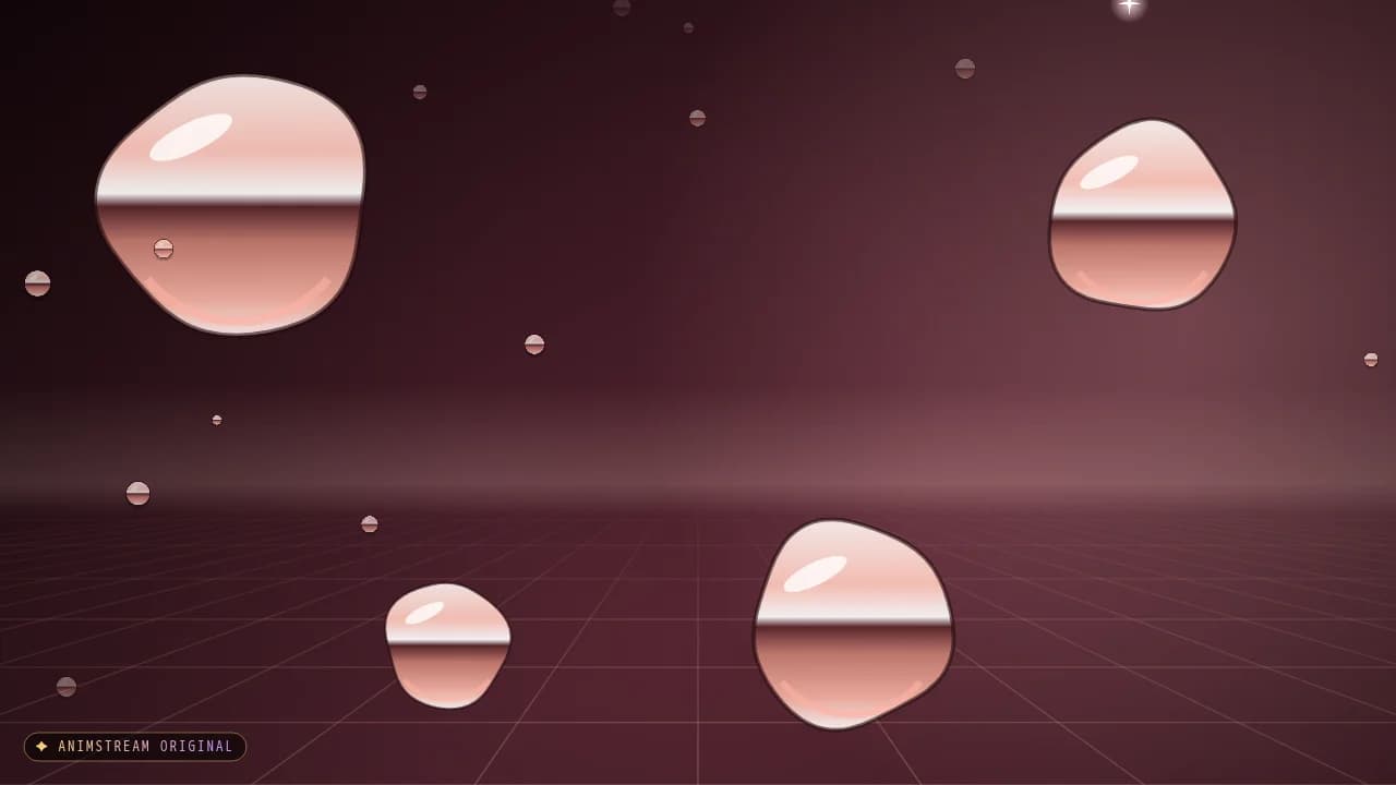 Hintergrund – Liquid Chrome Roségold