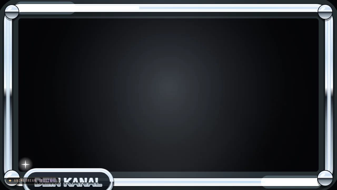 Kamera-Rahmen – Liquid Chrome Chrom