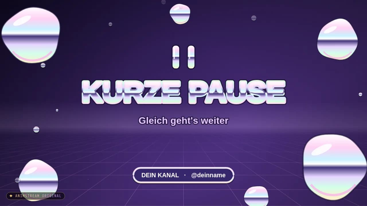 Pause-Szene – Liquid Chrome Perlmutt