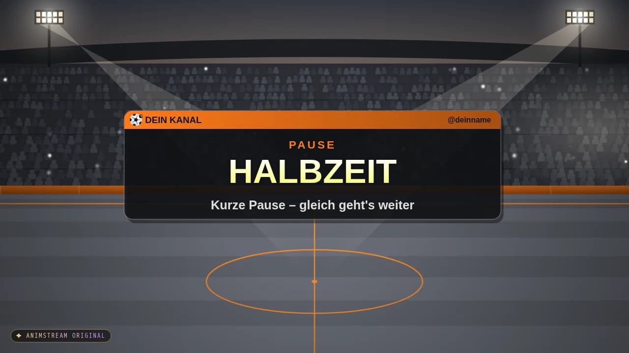 Pause-Szene – Matchday Straßenkick