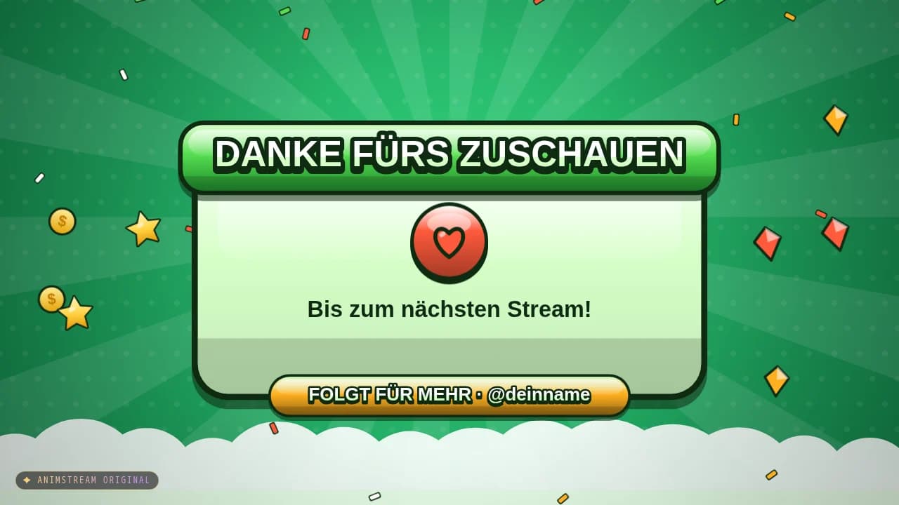 Stream-Ende-Szene – Mobile Brawl Dschungel