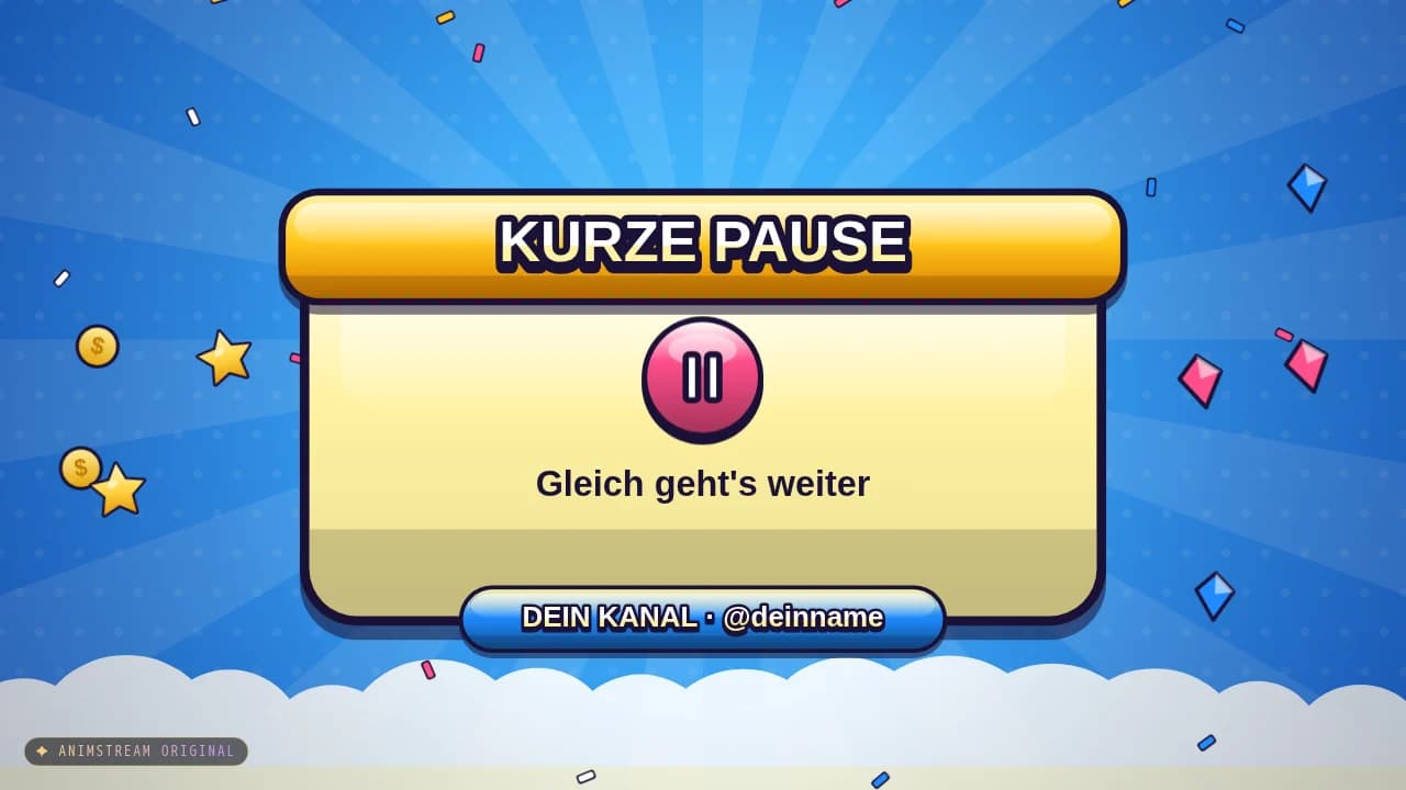 Pause-Szene – Mobile Brawl Sonnig