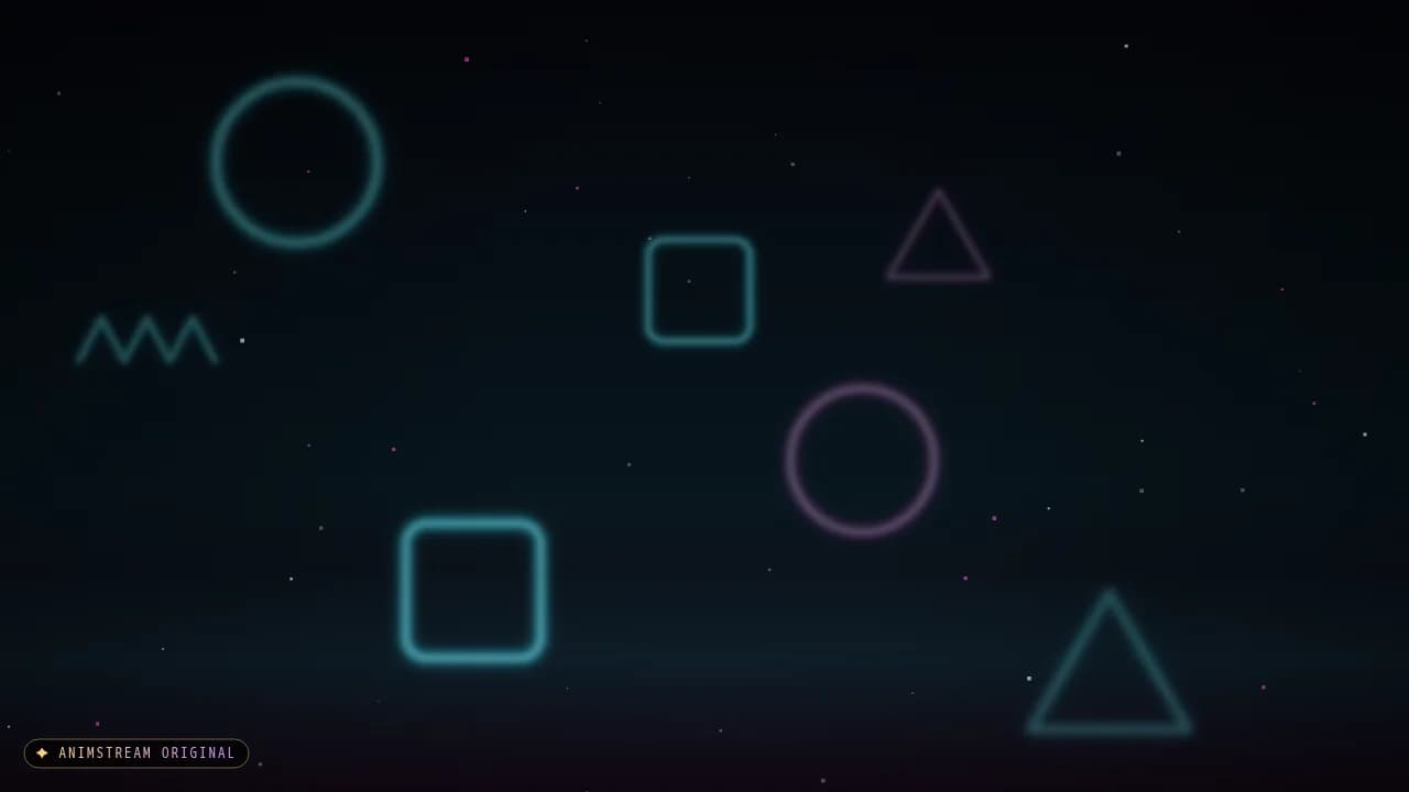 Hintergrund – Neon Sign Cyan