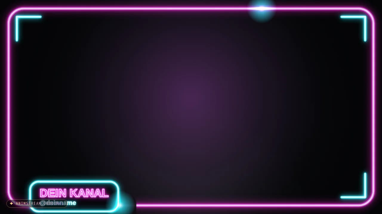 Kamera-Rahmen – Neon Sign Pink