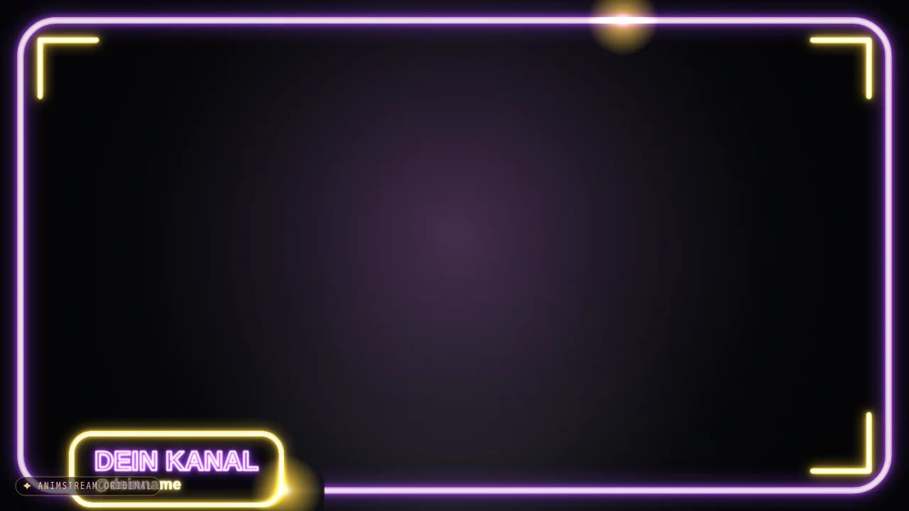 Kamera-Rahmen – Neon Sign Lila