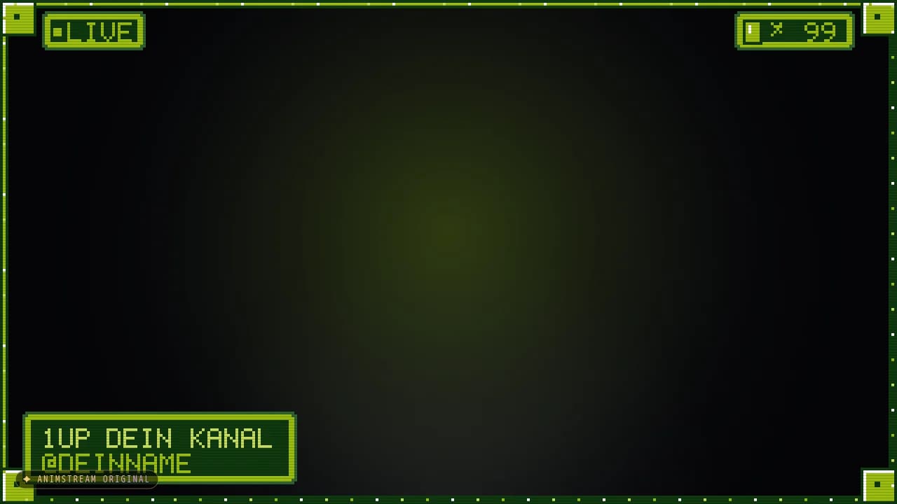 Stream-Rahmen – Pixel Arcade Gameboy